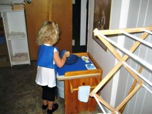 Montessori Scrubbing Work